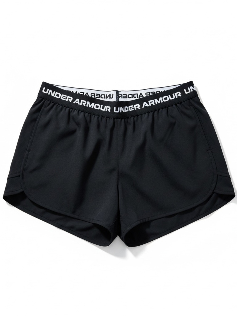 Under Armour Black Athletic Running Shorts Womens Large
